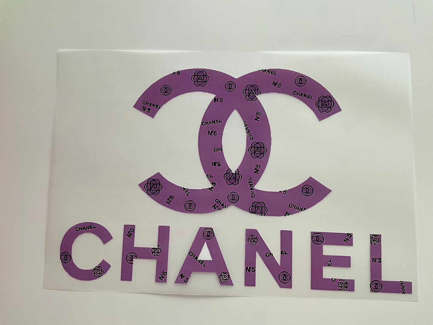 Textil Sticker-lila C