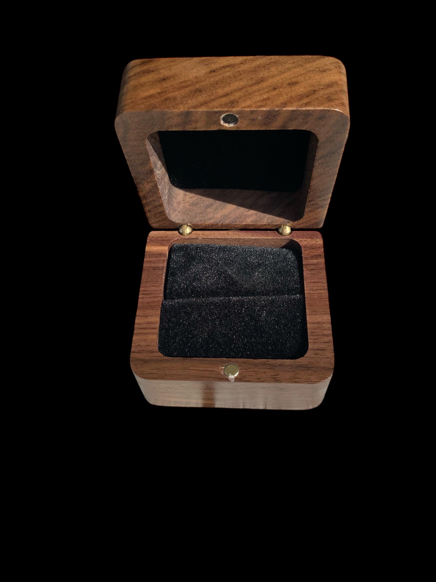 Schmuckkästchen aus Nussbaum Holz ocean Art design Ring Aufbewahrung Handarbeit Geschenke Schmuckschatulle Schmuckorganizer Verpackung