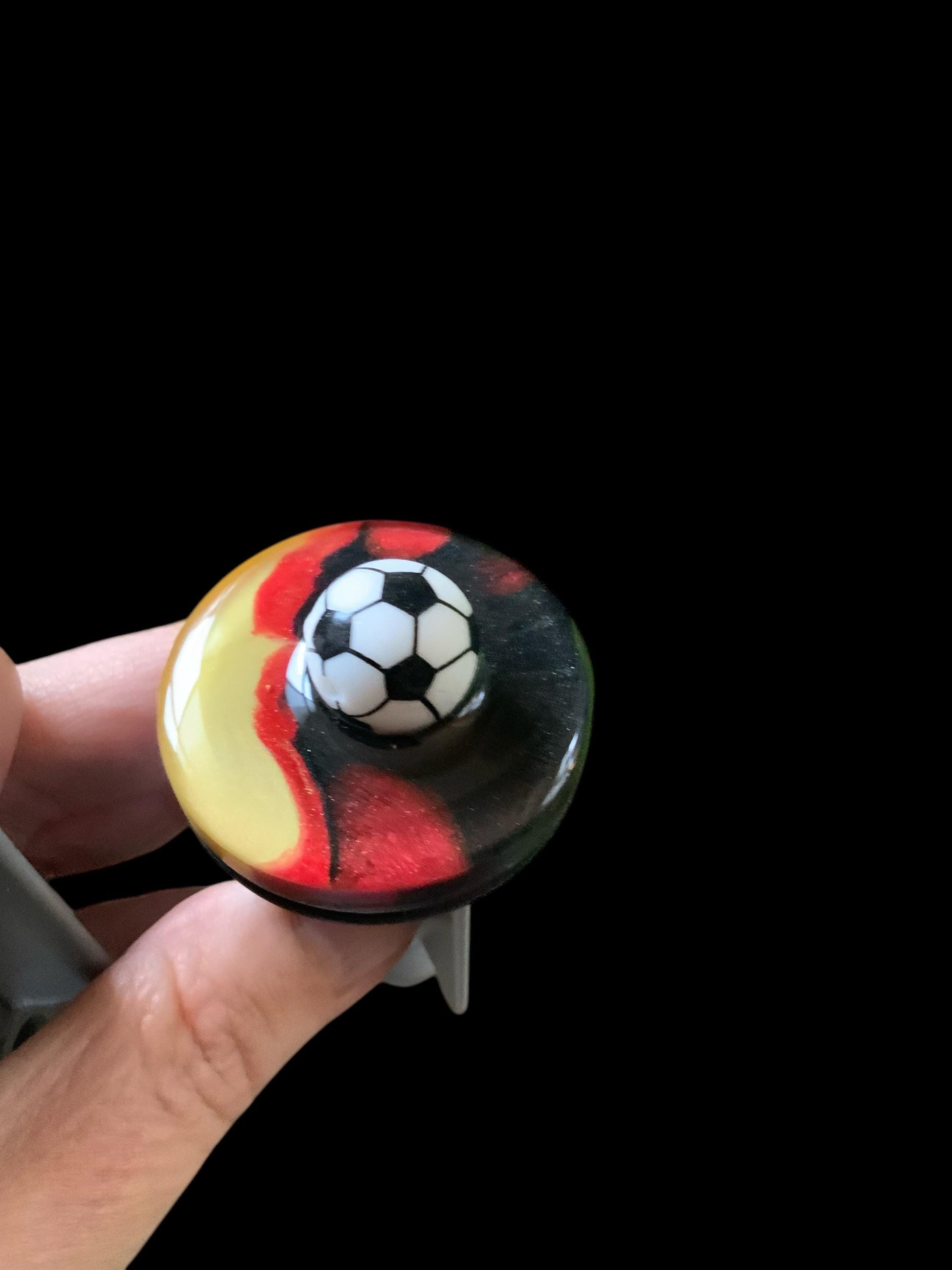 Waschbeckenstöpsel 3D Art Design Waschbecken Stöpsel Abfluss Stöpsel Geschenke wichtelgeschenk Badezimmer Design Fussball Deutschland