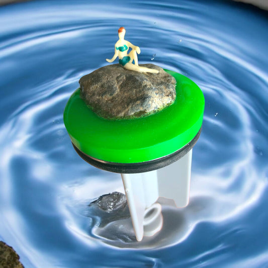 Waschbeckenstöpsel 3D Art Design Waschbecken Stöpsel Abfluss Geschenke wichtelgeschenk Waschbecken originell Schwimmer Fels Orginal