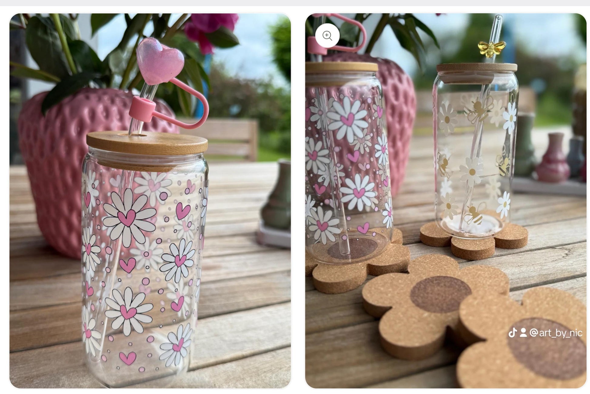 Daisy Love – Design-Trinkglas mit Herz & Stil