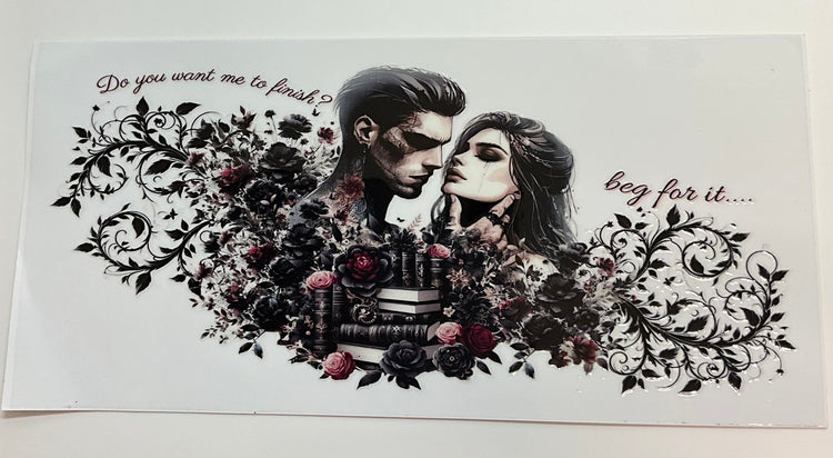 Gothic Style Sticker True Crime Mystery