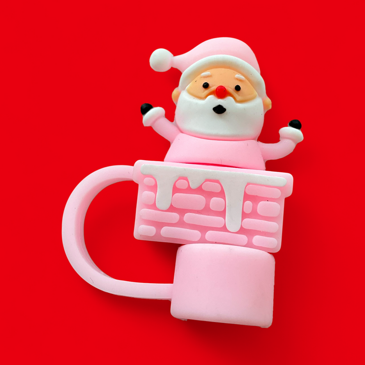 Christmas / Weihnachten Trinkhalmabdeckungen