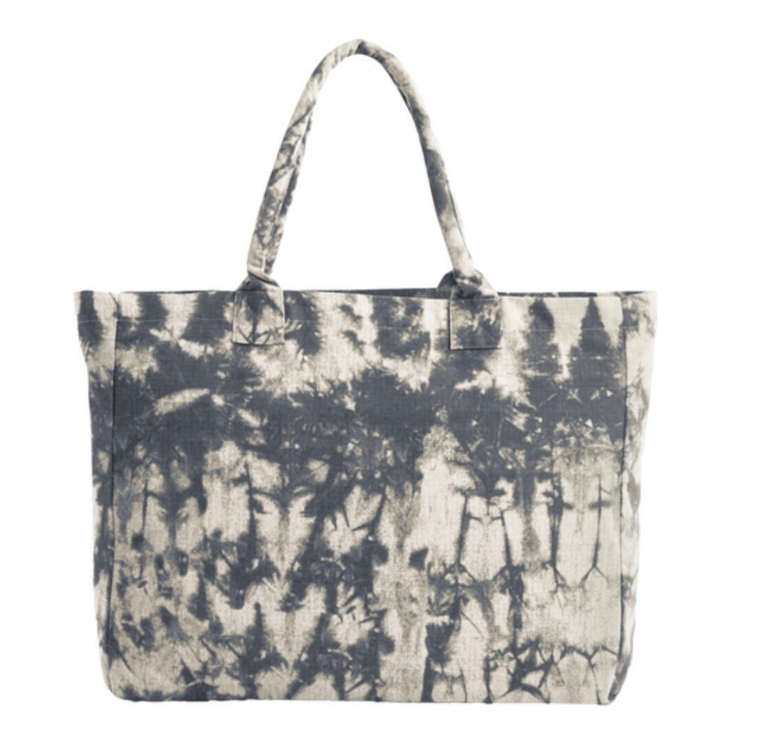 Tie Dye Canvas Tote Bag – personalisiert mit Wunsch-Sticker