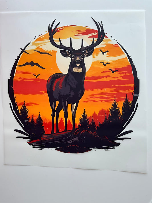 Textil Sticker Hirsch 🦌