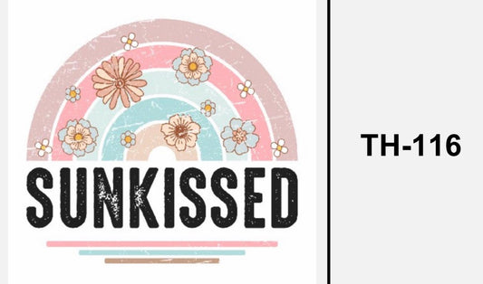 Sunkissed - Textil Sticker