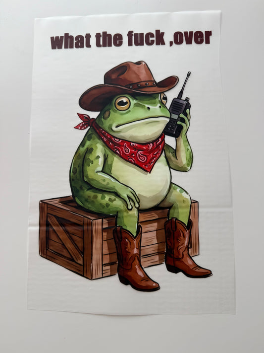 What the fuck over Frog Frosch