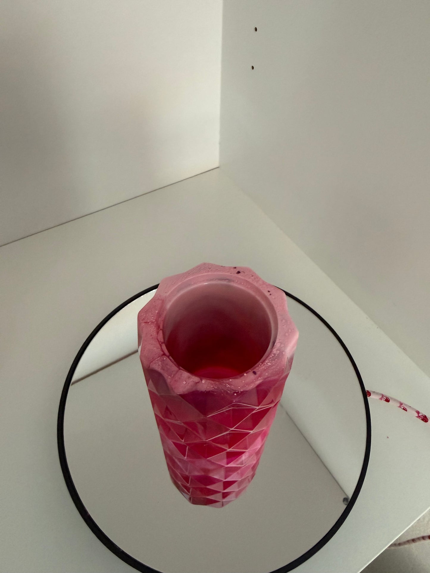 Resin-Stiftehalter „Diamond“ – Handmade by Art by Nic