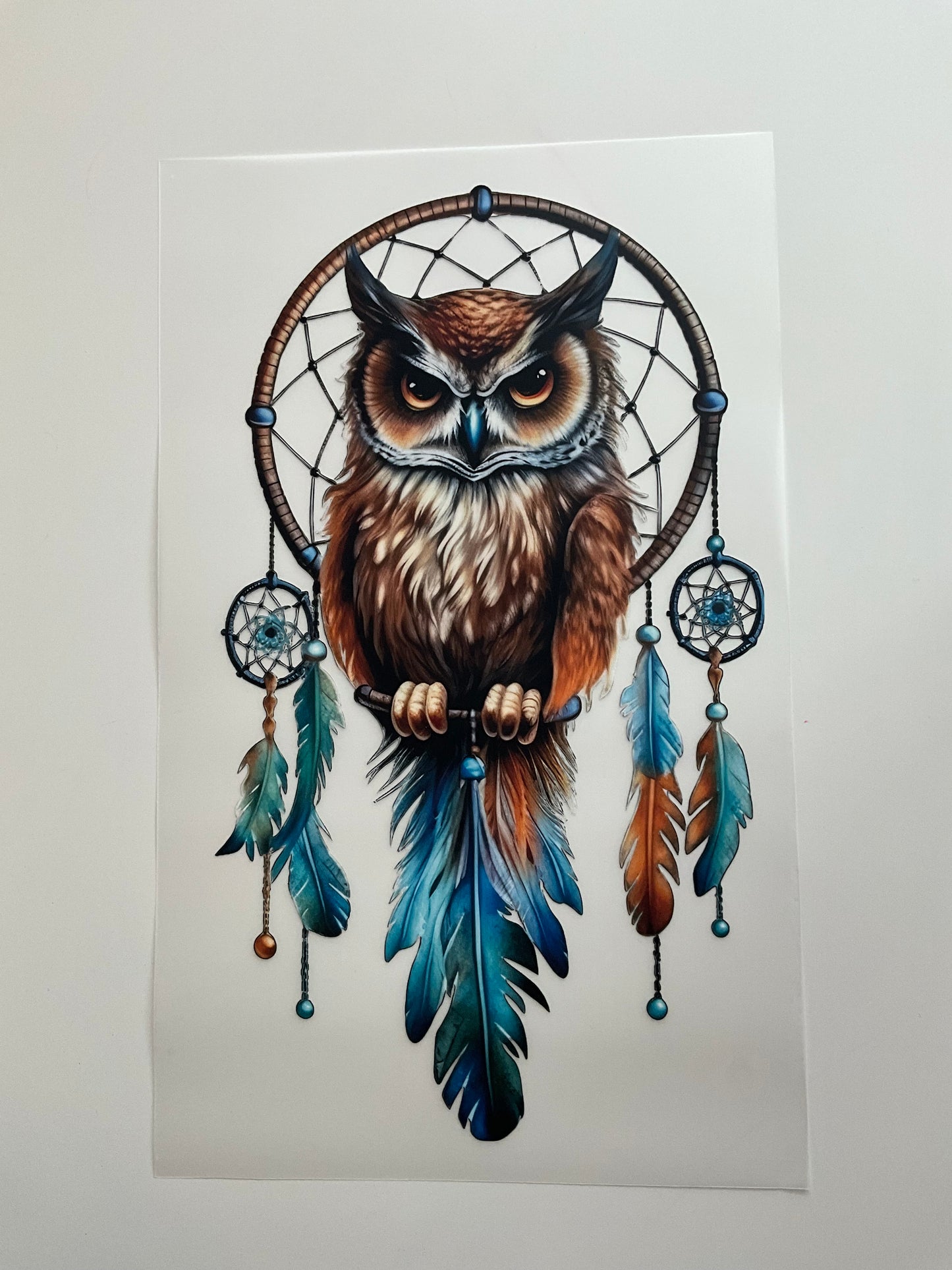 Textil Sticker- Eule