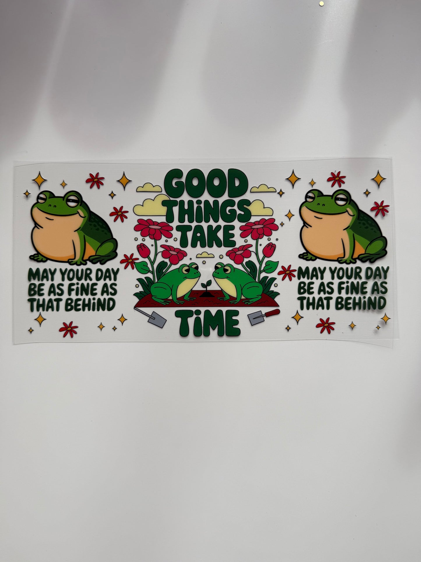 Good Things take time