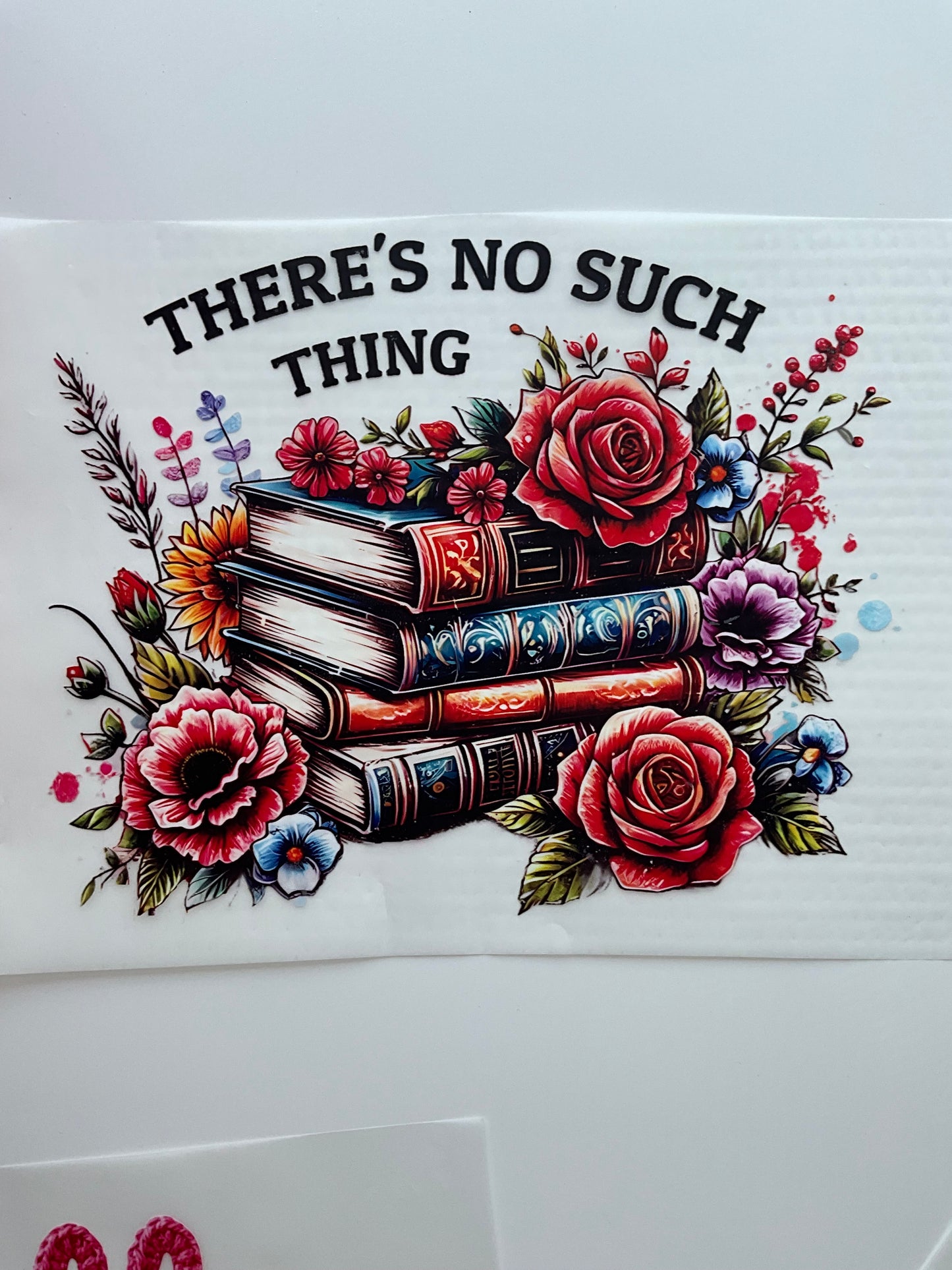 Textil Sticker there s no such thing