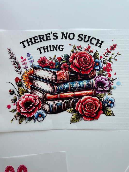 Textil Sticker there s no such thing