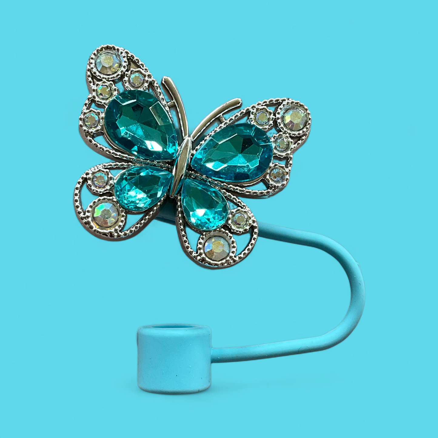🦋✨ Butterfly Sparkle Trinkhalmabdeckungen – Glam Edition ✨🦋
