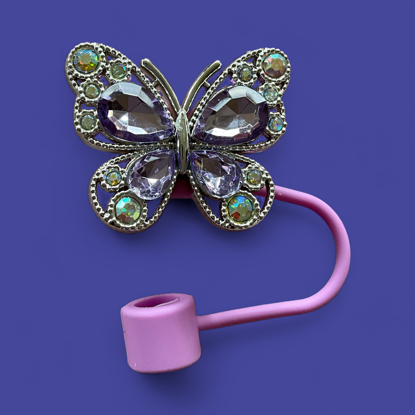 🦋✨ Butterfly Sparkle Trinkhalmabdeckungen – Glam Edition ✨🦋