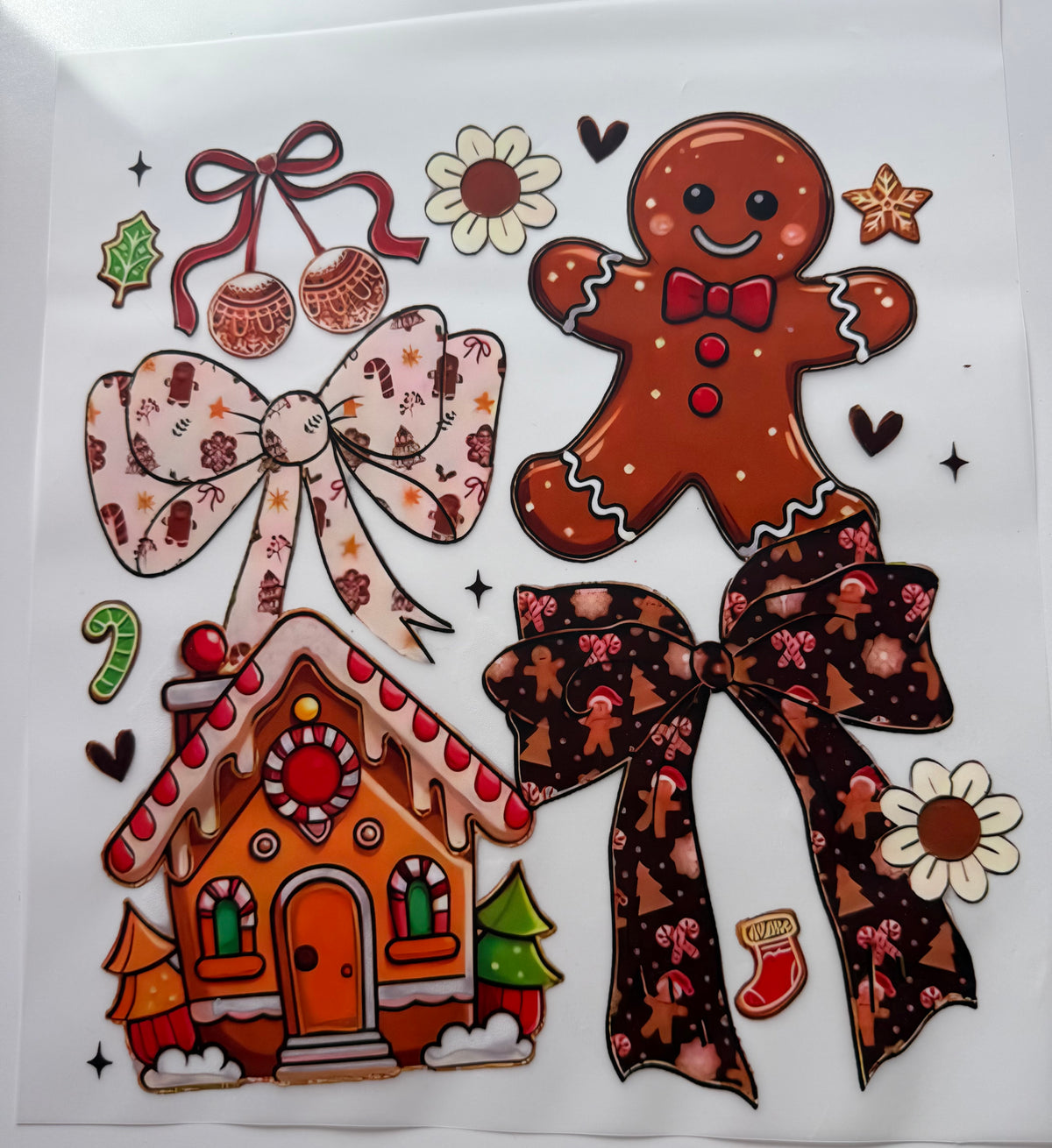 Textil-Sticker Christmas accessories