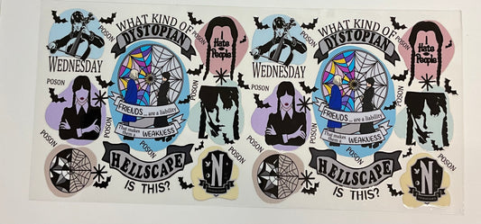 9008 Gothic Style Sticker 7