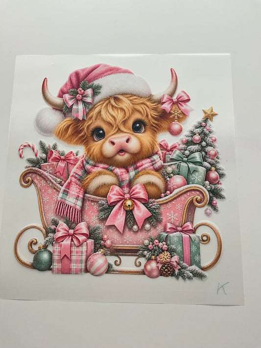 Christmas süße Kuh K 20/20