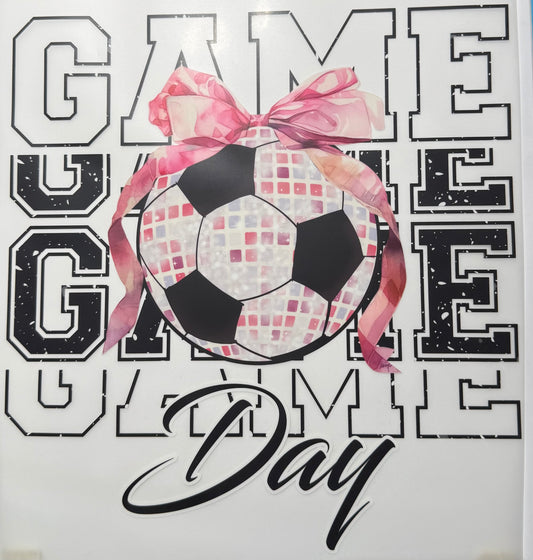 Textil Sticker game day