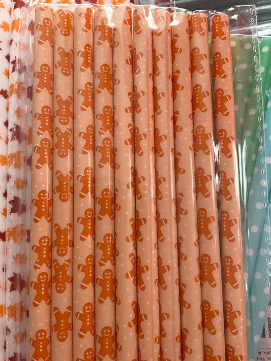 Wiederverwendbarer Strohhalm – verschiedene Designs Vol.2