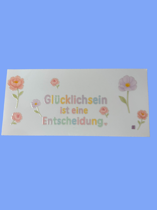 “Glücklichsein ist eine Entscheidung“