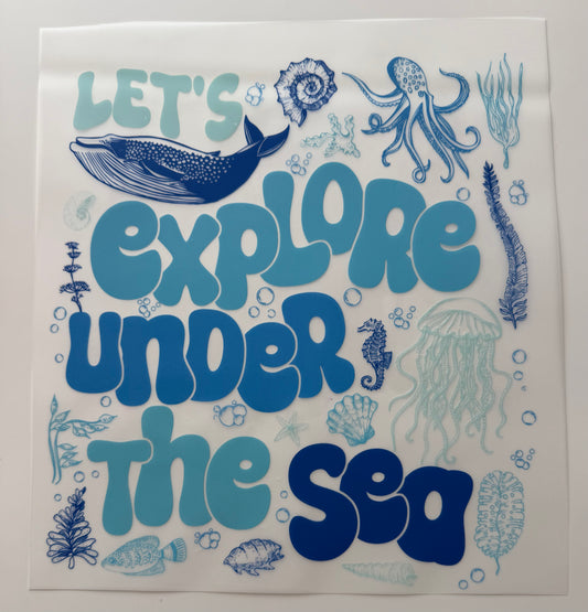 Let’s Explore under the sea