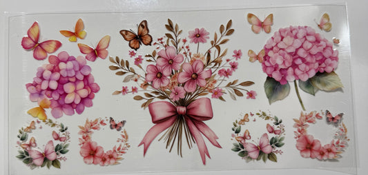 Schmetterlinge und Blumen 2