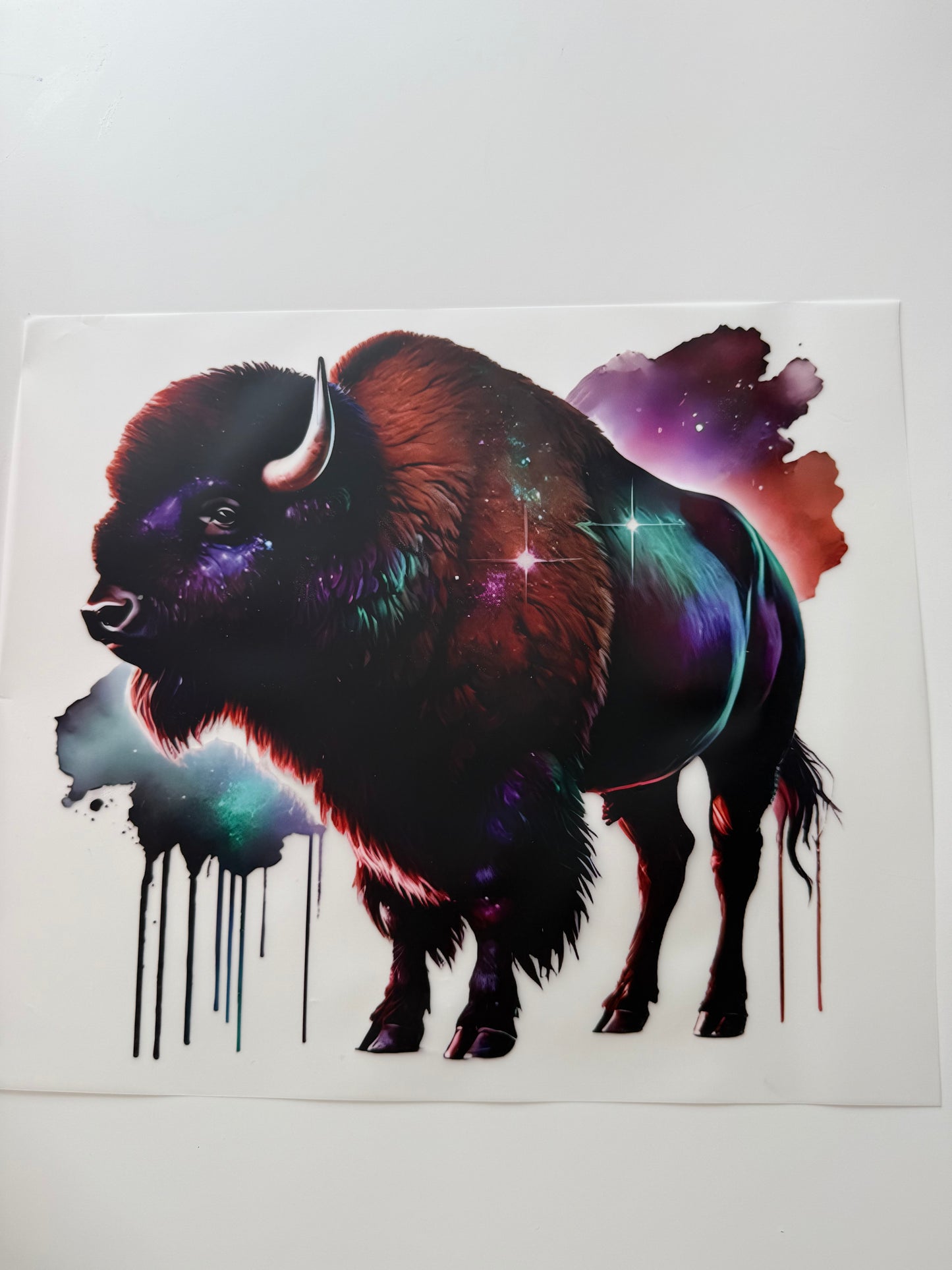 Textil-Sticker Bison 🦬