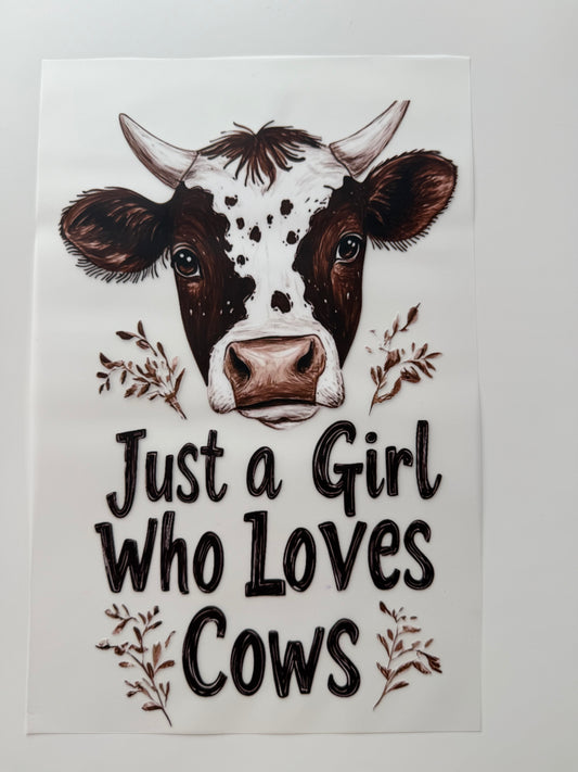 Just a girl how loves cows
