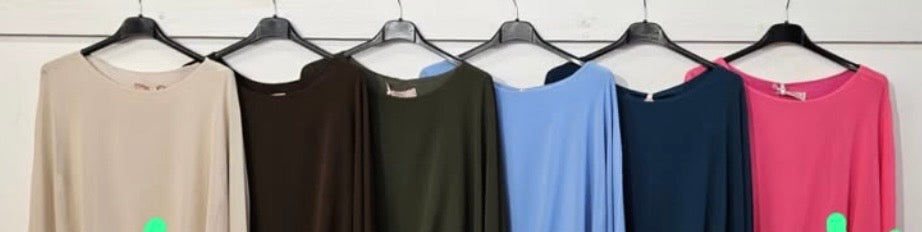 Fließende Oversize-Bluse