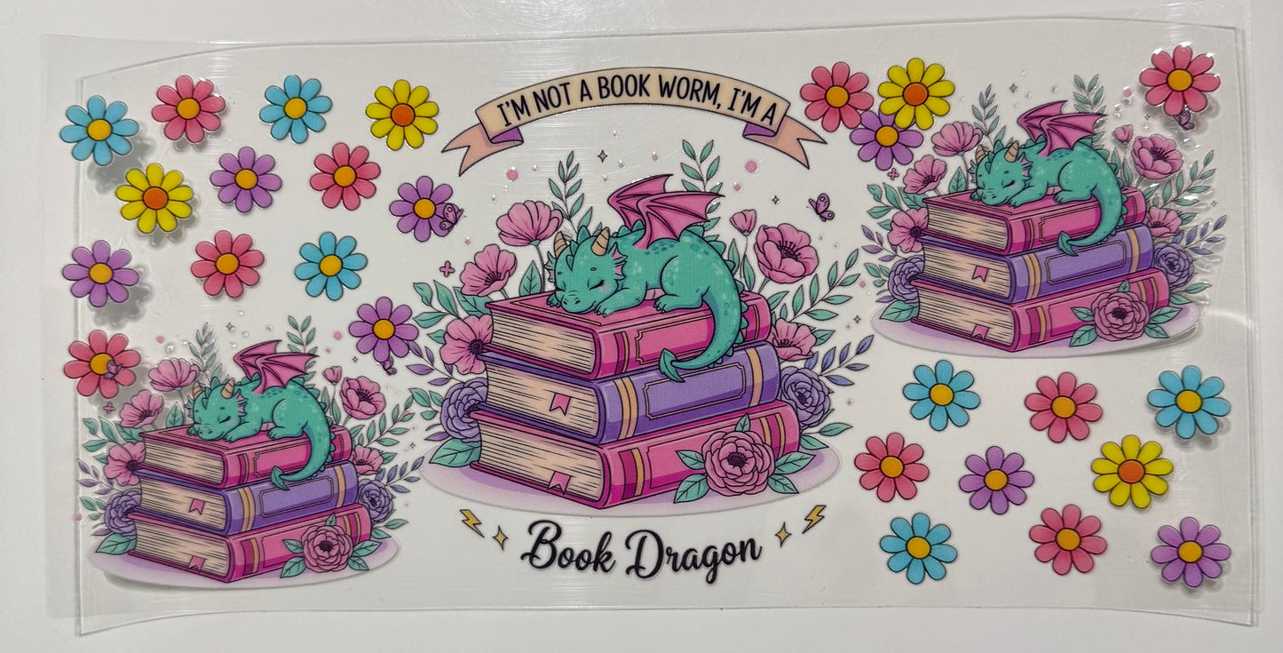 Book Dragon Mini cute