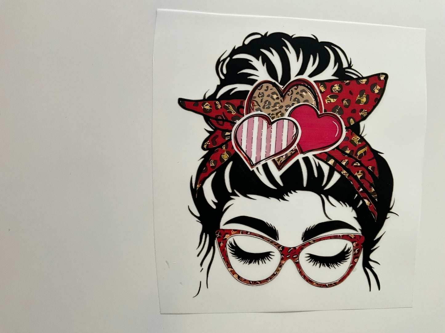 Textil Sticker S- hair 4