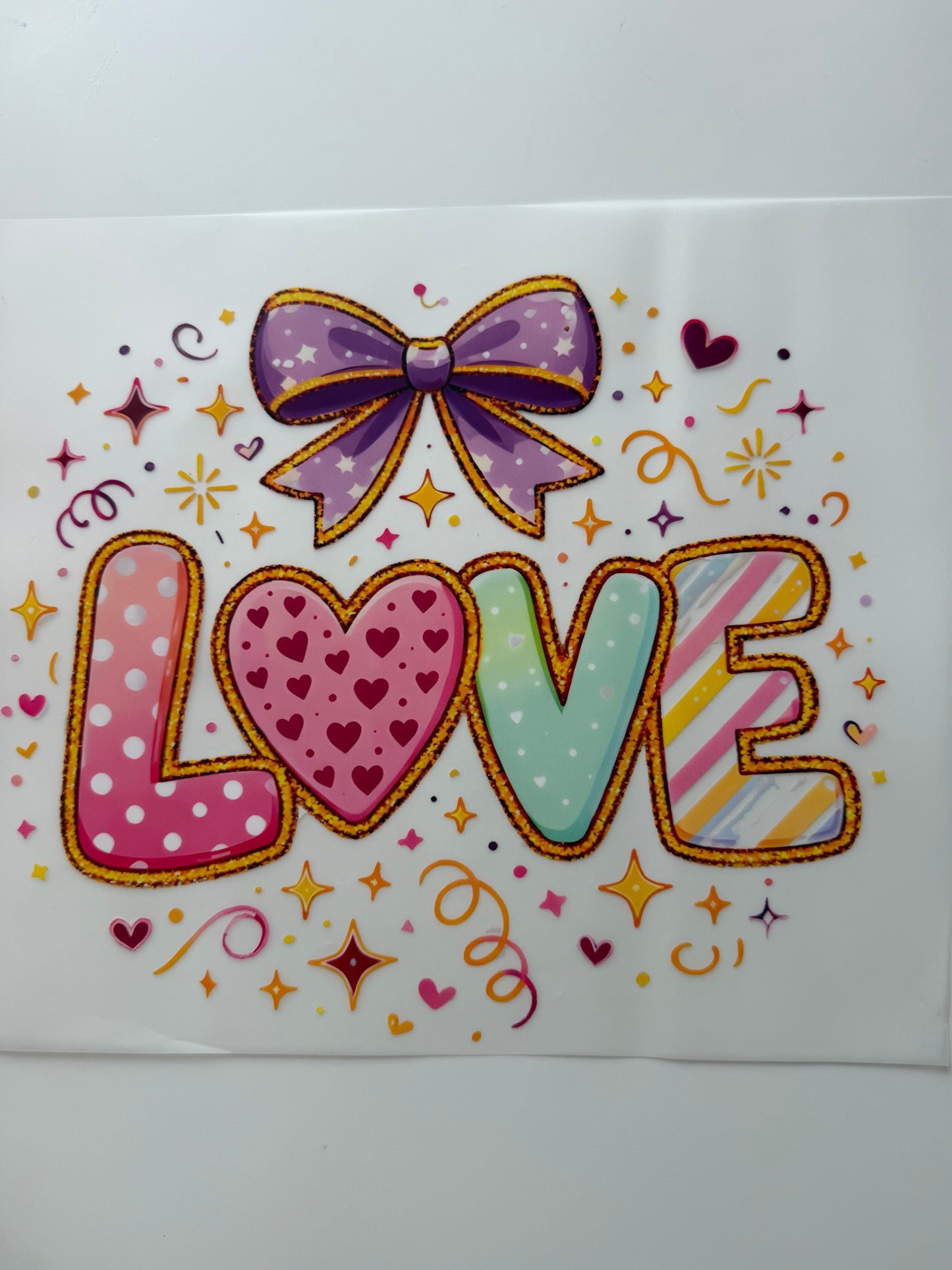 Textil-Sticker LOVE