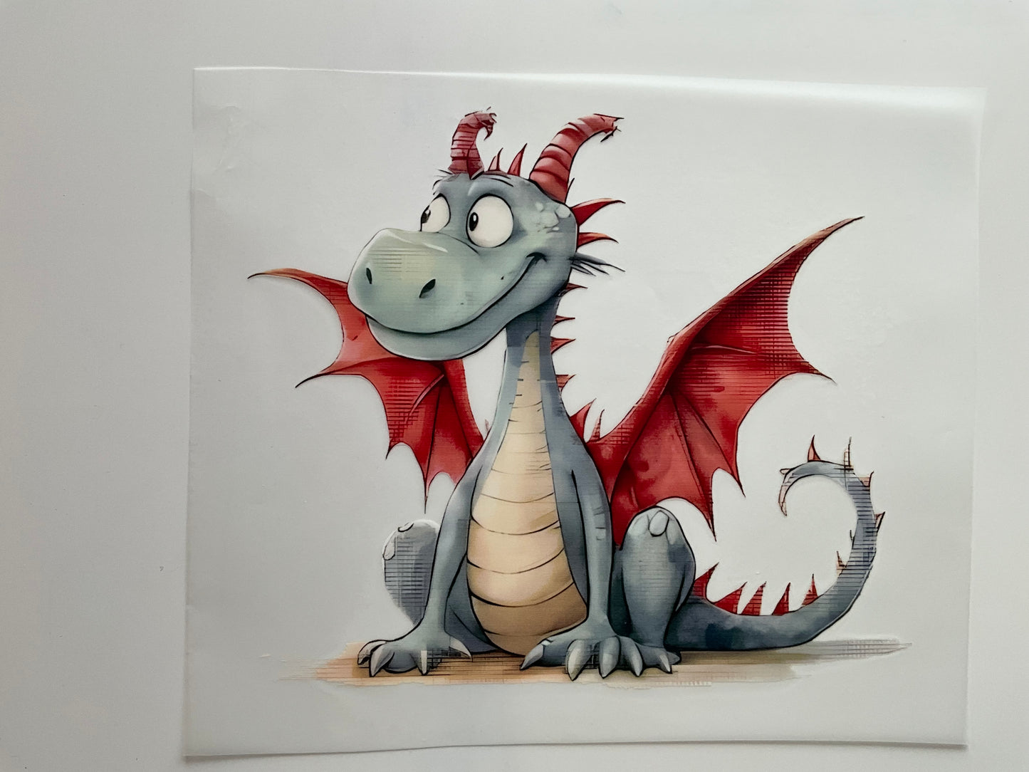 Textil Sticker- Dragon 1