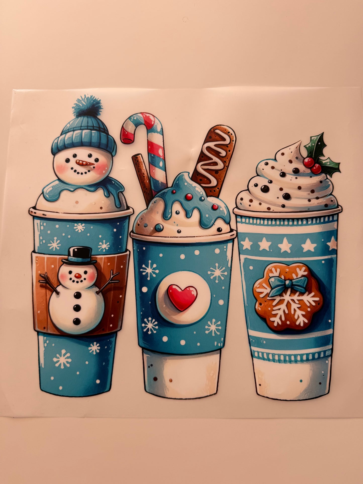 Snowman Schneemann coffee