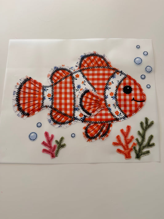 Textil-Sticker Fish Patch
