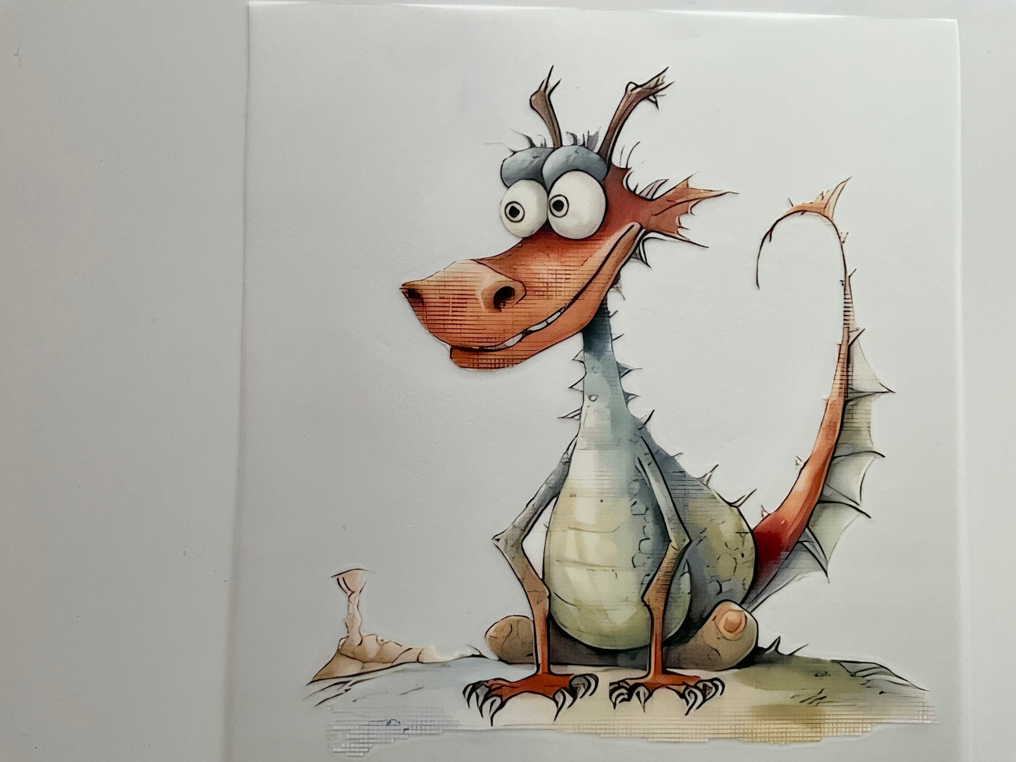 Textil Sticker- Dragon 2