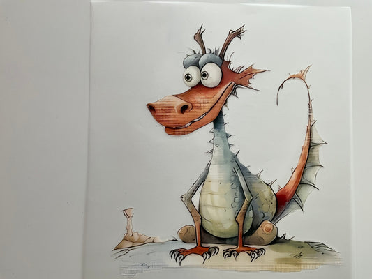 Textil Sticker- Dragon 2