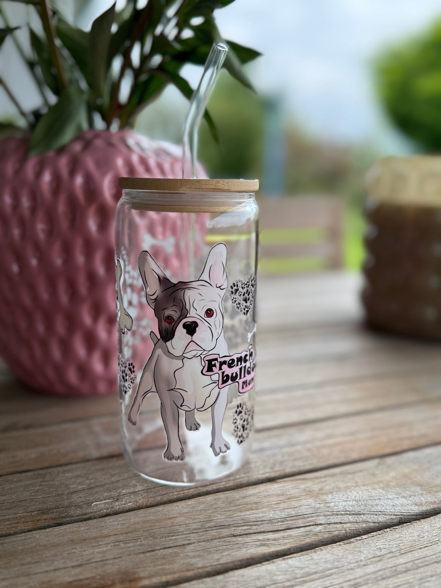 Design-Trinkglas „Westie Style“ –  470 ml
