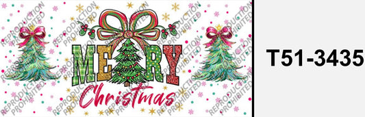 Merry Christmas T51-3435