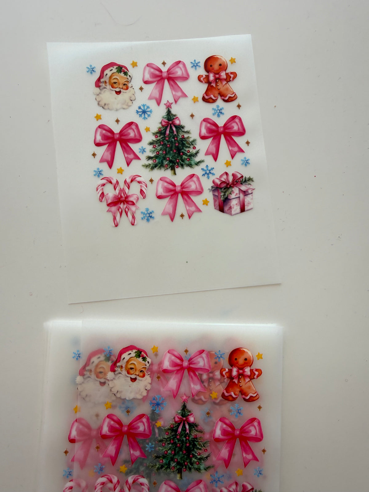 Bow Santa Small S