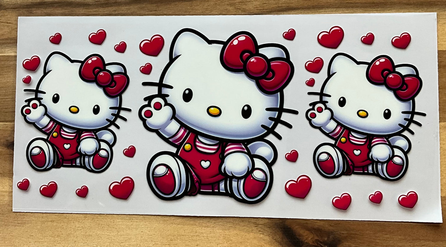 Verschiedene Katzen pink