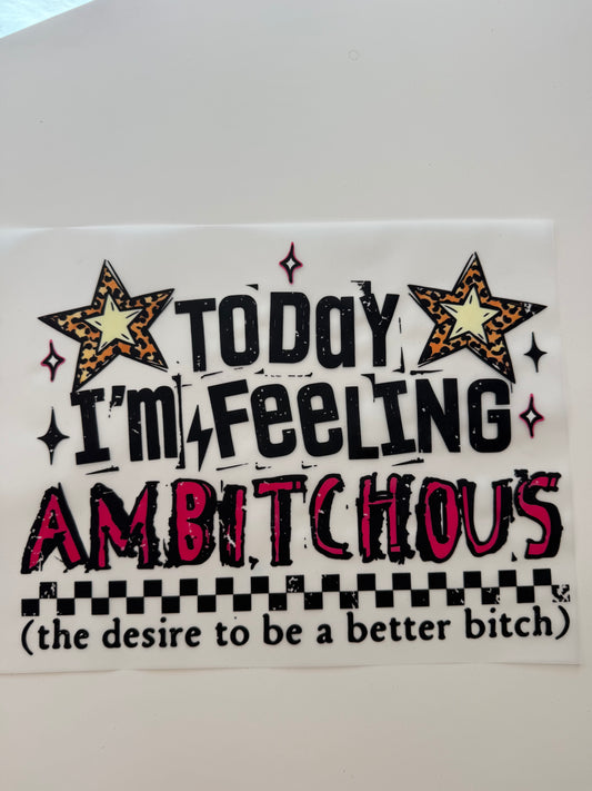 Today I’m feeling …