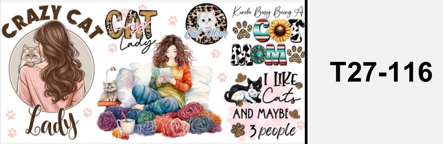 CAT🩷 T27-116 cat lady