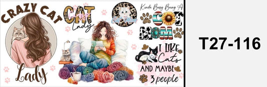 CAT🩷 T27-116 cat lady