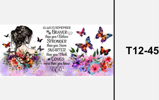 T12-45 butterflies brave …..