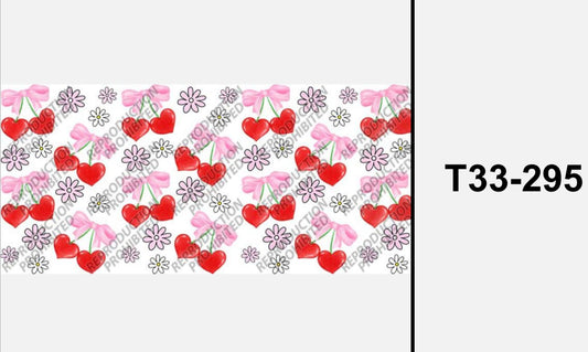 T33-295 Kirschen und Schleifen