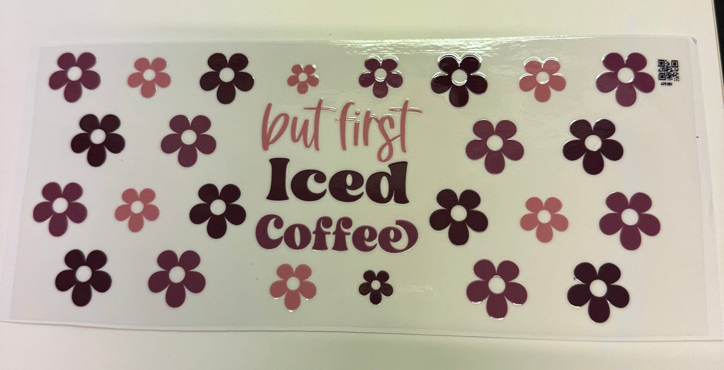 But first iced coffee