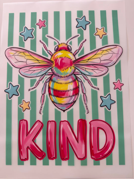 Textil-Sticker Bee Kind