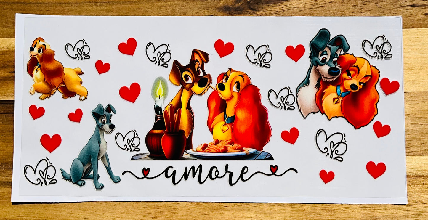 Verschiedene Hunde liebe