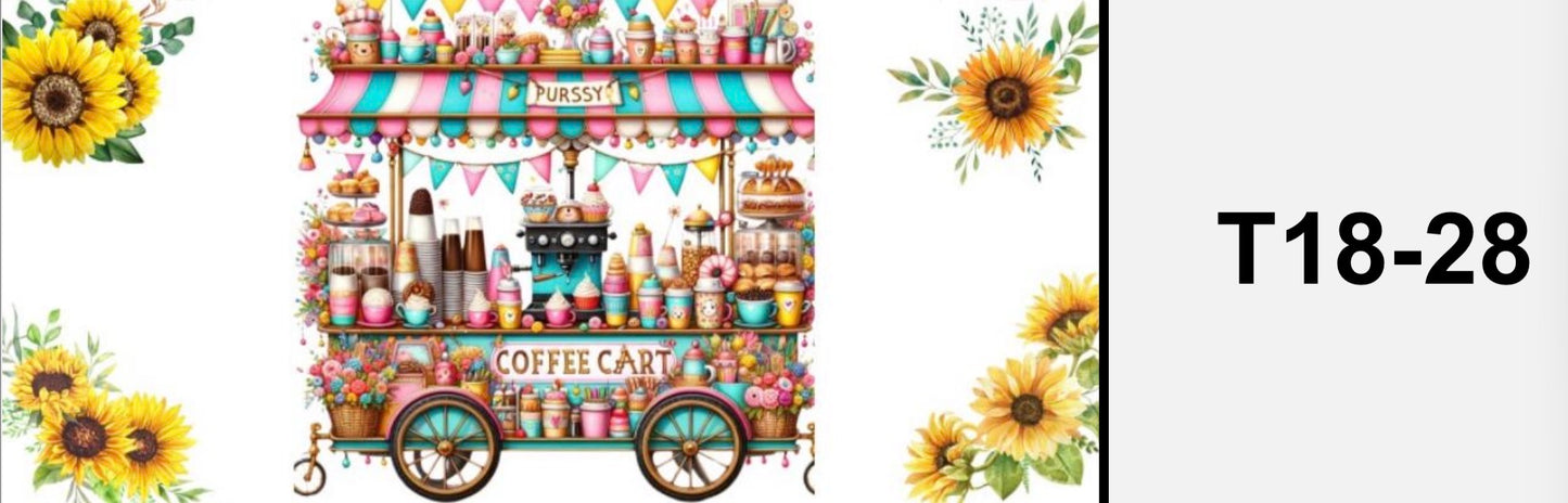 Coffee cart T18-28